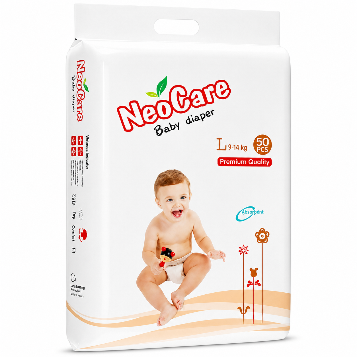 NeoCare Baby Diaper Large Premium 7-18 kg