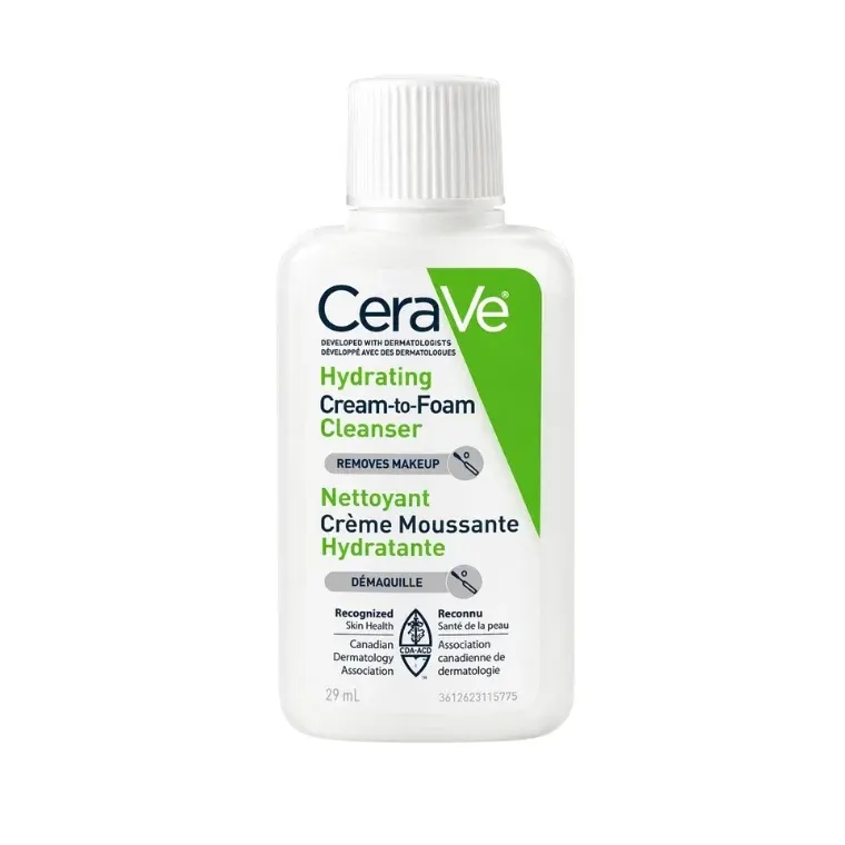 Cerave Hydrating Cream To Foam Cleanser 29ml