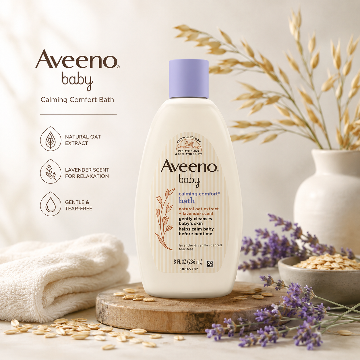 Aveeno Baby Calming Comfort Bath 236ml
