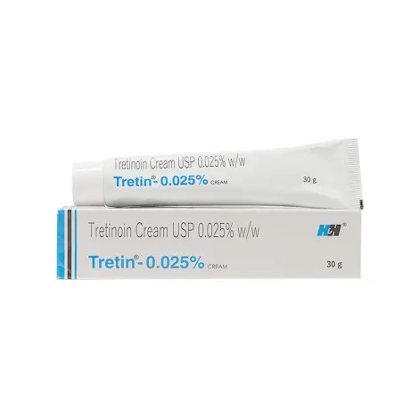 Tretinoin Tretin -0.025% Cream USP 30g