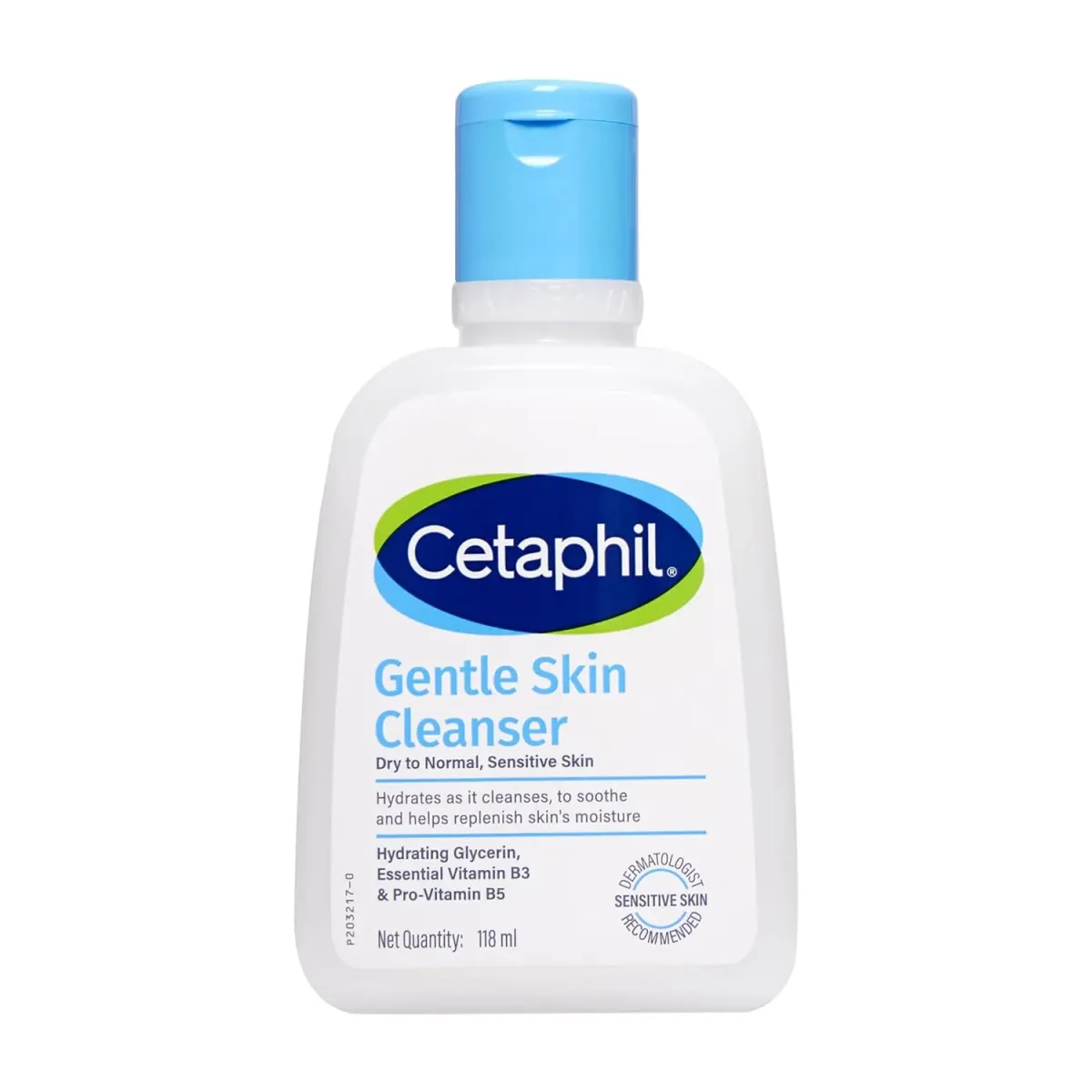 Cetaphil Gentle Skin Cleanser Dry To Normal Sensitive Skin 118ml