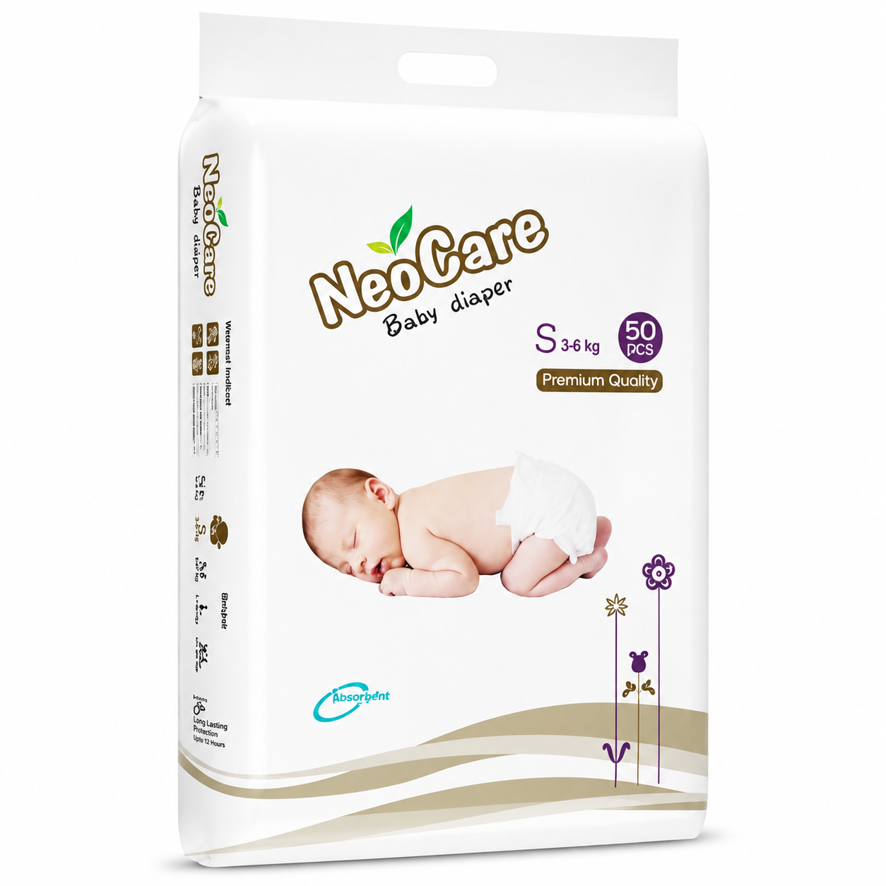 NeoCare Baby Diaper Small Premium 3-6 kg