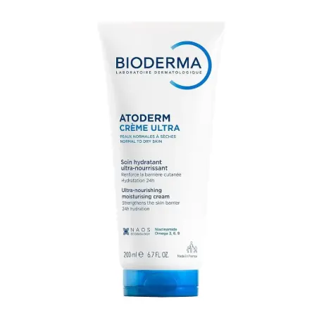 Bioderma Atoderm Ultra -Nourishing Moisturising Cream 200ml