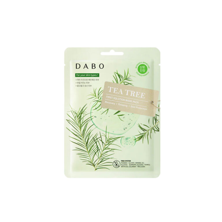 Dabo First Solution Mask Pack (Sheet Mask) – TEA TREE