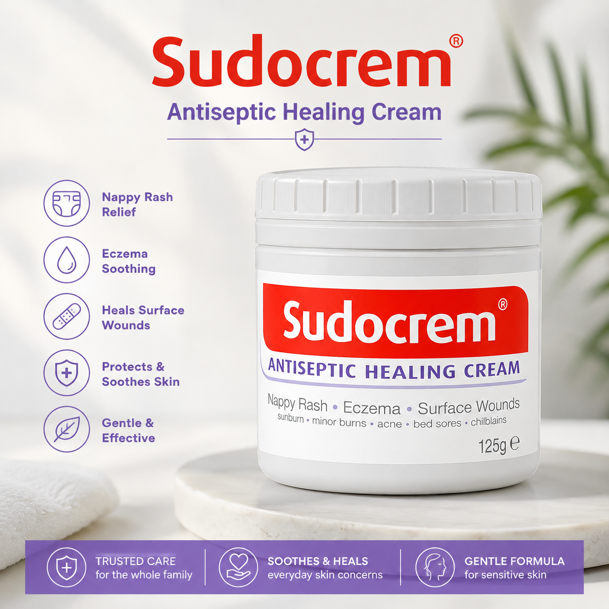 Sudocrem - Antiseptic Healing cream - 125g
